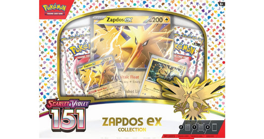 Pokemon Trading Card Game: Scarlet and Violet 151 Collection Zapdos ex