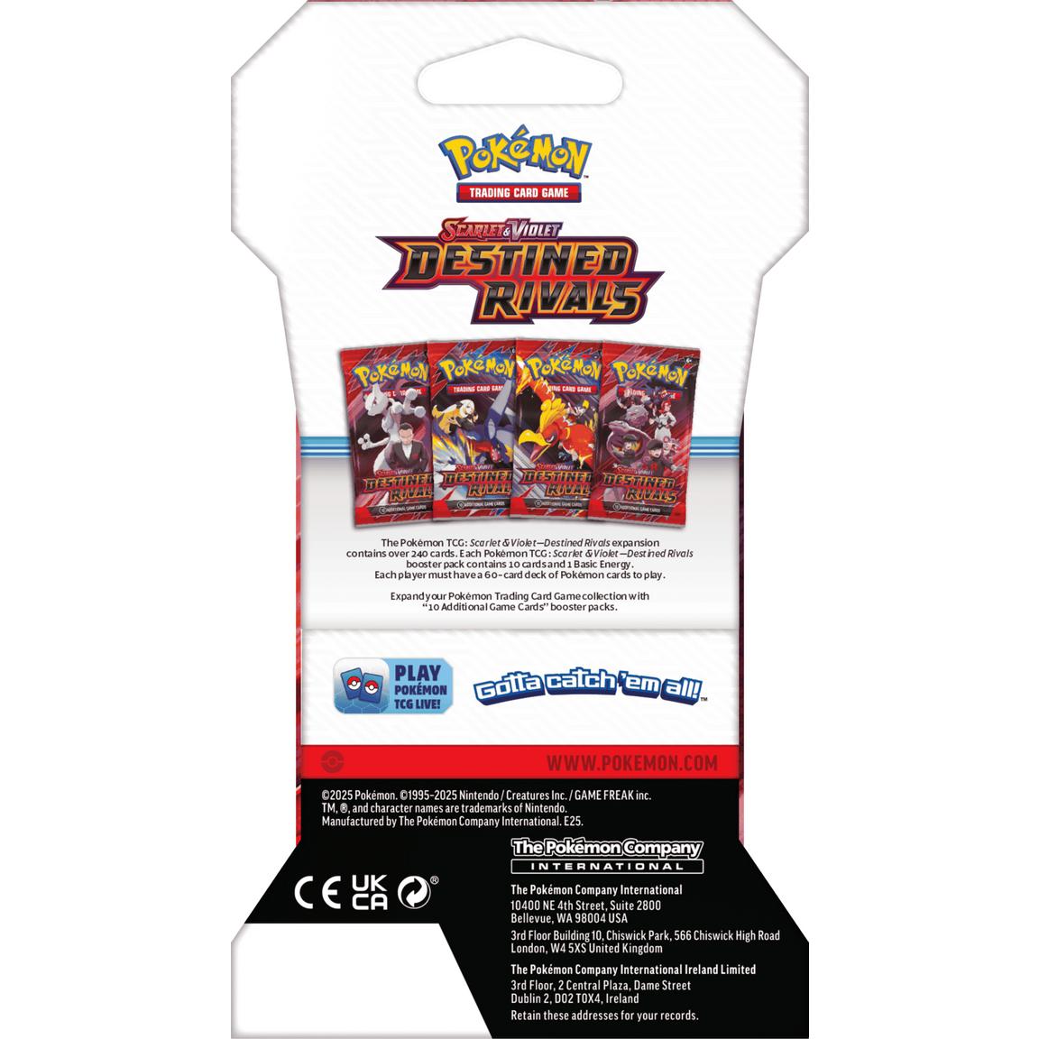 Destined Rivals Booster Sleeves - Random Art Work