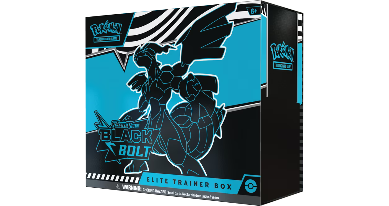 Pokemon Trading Card Game: Black Bolt Elite Trainer Box